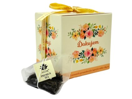 Porciovaný čaj - Ďakujem